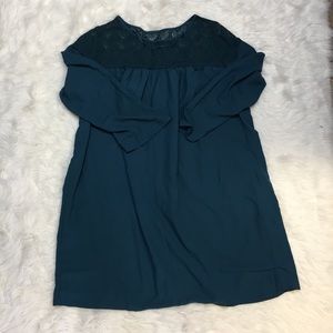 Plus size Ava & Viv shift shrift w/ 3/4 sleeves